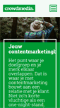 Mobile Screenshot of crowdmedia.nl